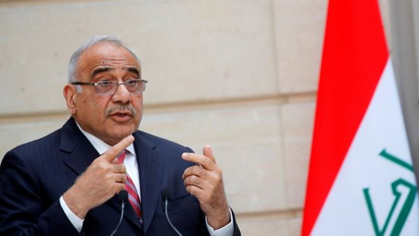 رئيس الوزراء العراقي عادل عبد المهدي