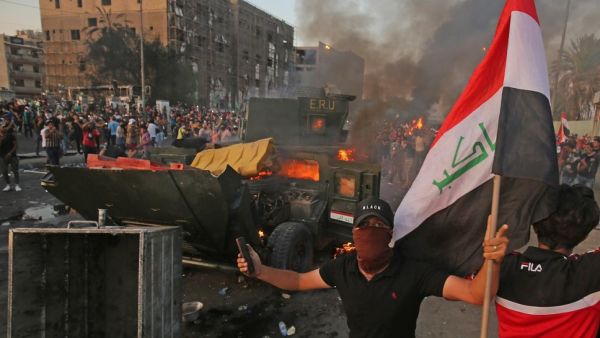  السلطات العراقية اعتقلت منذ الأول من أكتوبر الماضي الآلاف من المحتجين في بغداد والمحافظات الجنوبية