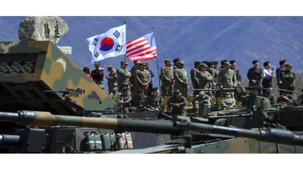 قوات أمريكية وكورية جنوبية