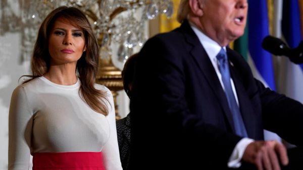 السيدة الأولى الأمريكية ميلانيا ترامب