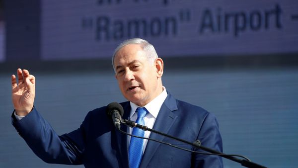  رئيس الوزراء الإسرائيلي المنتهية ولايته بنيامين نتنياهو