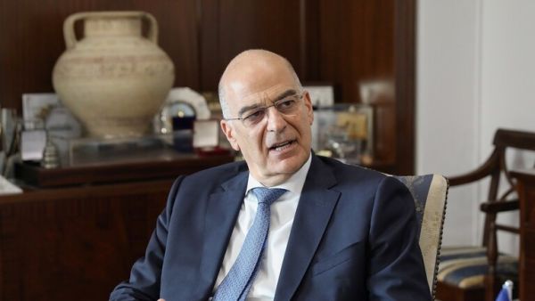  وزير الخارجية اليوناني، نيكوس دندياس