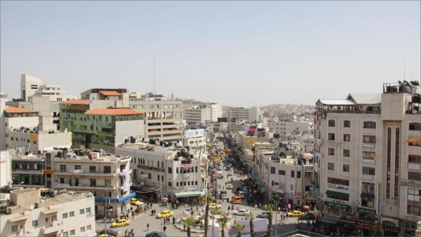 مدينة رام الله في الضفة الغربية