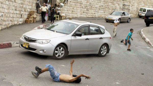 مستوطن يدهس فتى فلسطيني/ أرشيفية