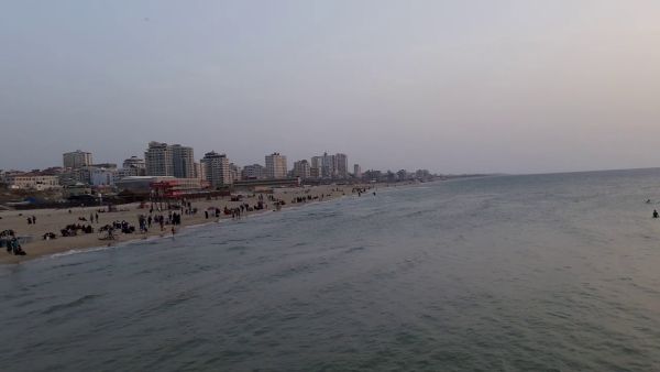 شاطئ قطاع غزة
