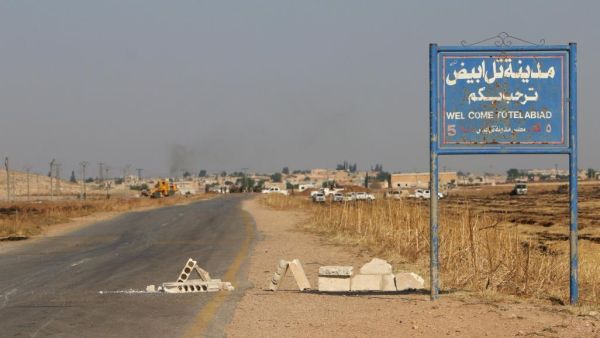 مدينة تل أبيض بريف الرقة الشمالي