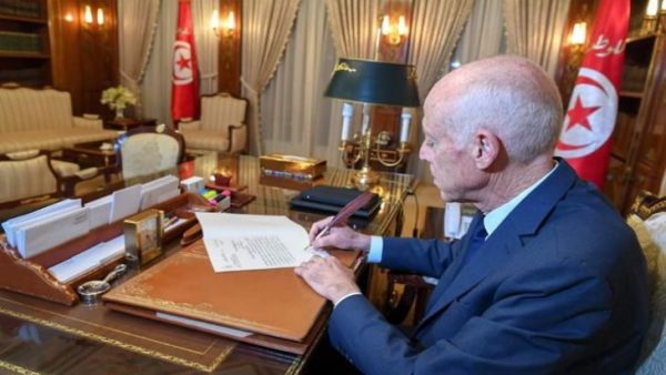 الرئيس التونسي قيس سعيد