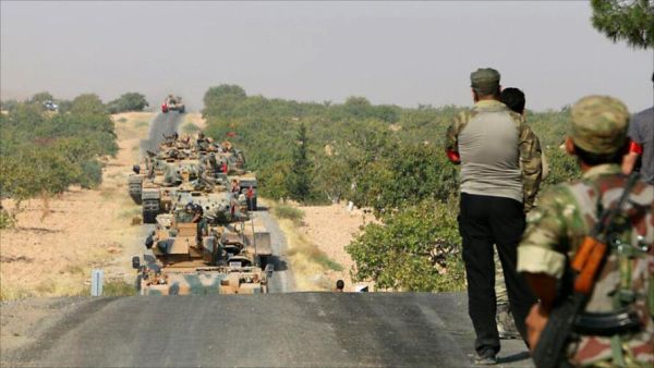 قوات تركية داخل الاراضي السورية