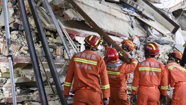 Sixth Survivor Pulled From China Building Collapse, Dozens Missing (AFP)