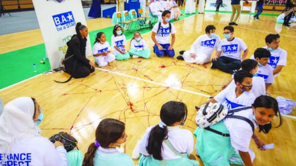 WWE Superstars Show Saudi Students How to Wrestle With Bullying