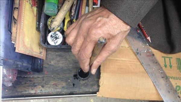 Dying Indian Calligraphy Hoping for Revival