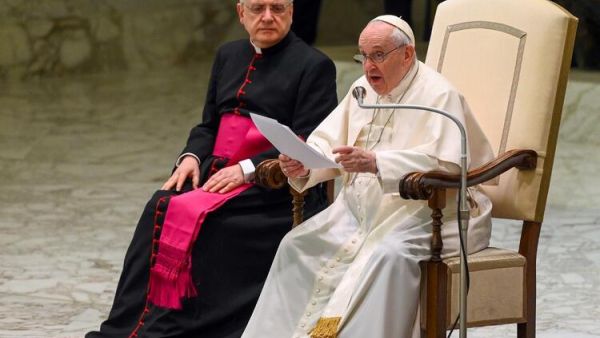 Pope Francis Calls Russian Invasion 'Unacceptable Armed Aggression'