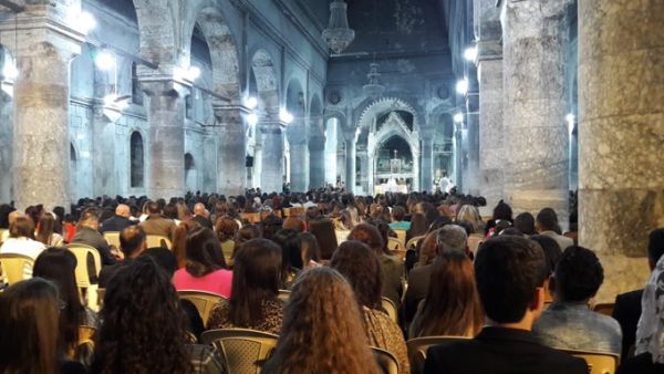 Easter celebrations from Baghdida, Iraq. (Twitter)