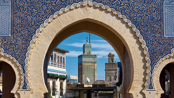 Bab Bou Jeloud, Fez, Morocco