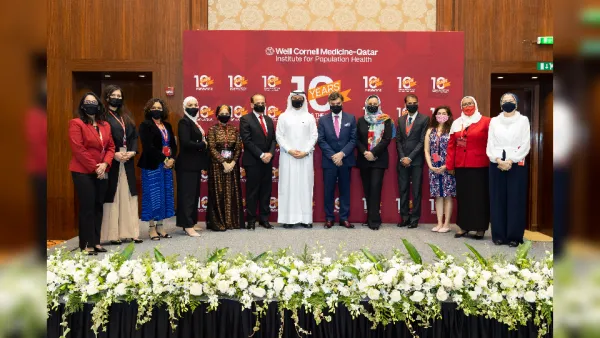 قسم الصحة السكانية في وايل كورنيل للطب - قطر يحتفل بعقد حافل بالإنجاز والتميز