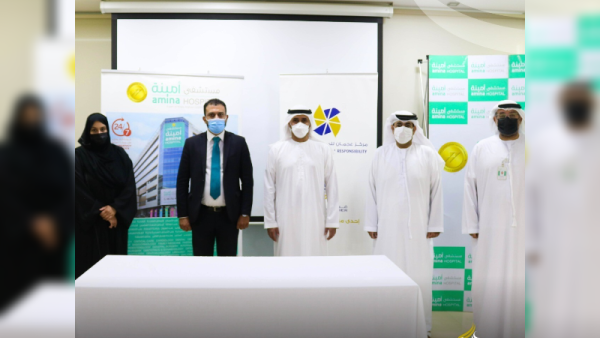 Ajman Centre for Social Responsibility Signs Memorandum of Understanding with Amina Hospital