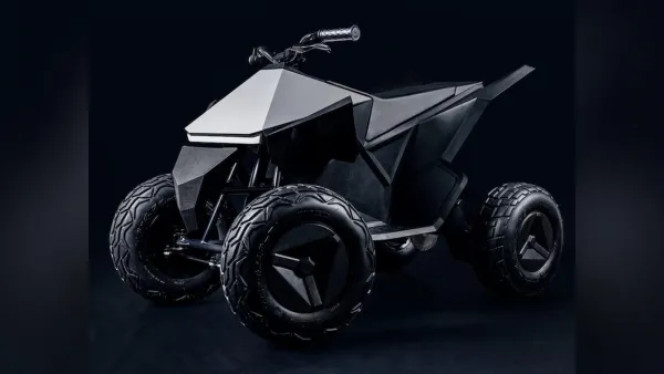 Tesla Launches a $1,900 Electric Cyberquad for Kids