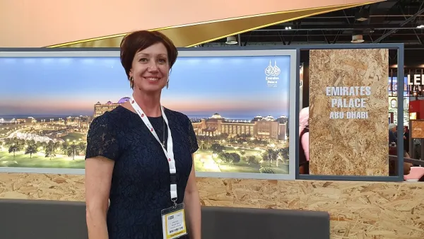 Anna Olsson, Director of Sales and Marketing of Emirates Palace