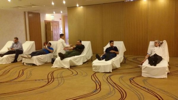 During the event