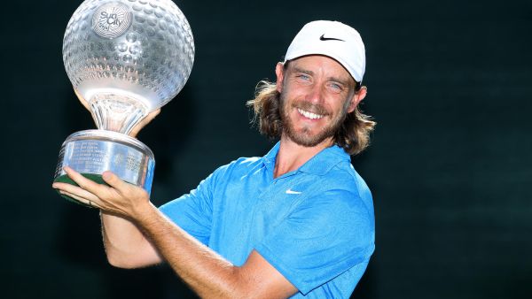 Fleetwood with the Nedbank Golf Challenge trophy