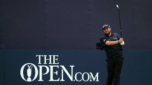 Lowry in action at The 148th Open Championship