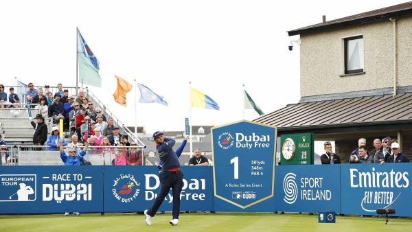 Rahm in action at the Dubai Duty Free Irish Open lr