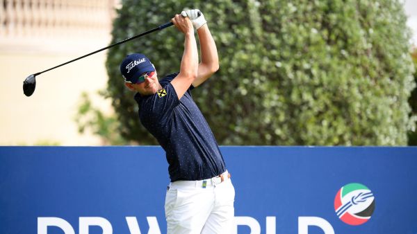 Wiesberger practises ahead of the DP World Tour Championship