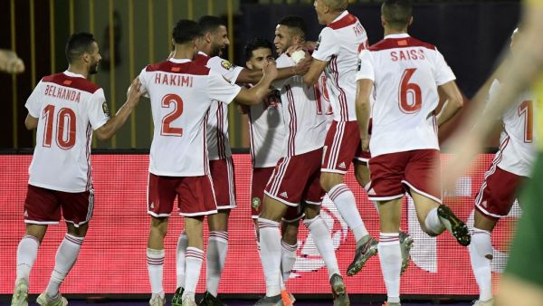 Mbark Boussoufa's late goal handed the Atlas Lions their third consecutive victory in the group stage