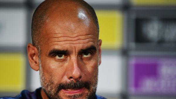 Man City coach Josep Guardiola