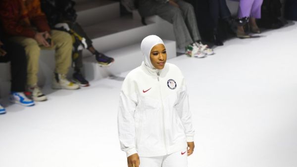 Ibtihaj Muhammad during the event