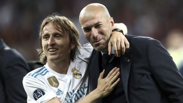 Modric and Zidane