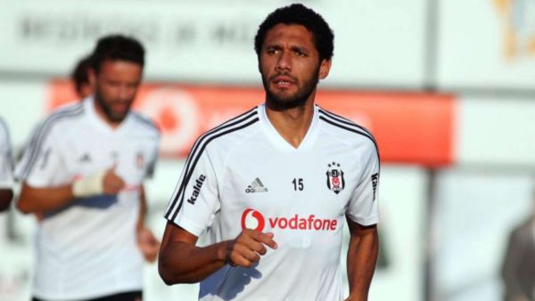  The Egypt international joined Besiktas on loan at the start of the season but could still eventually make the move to Serie A 