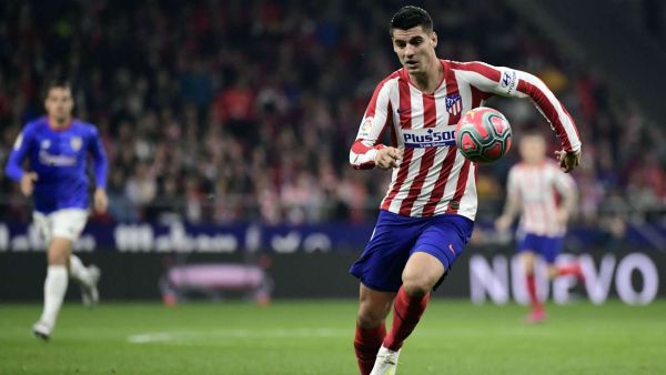 موراتا يقود أتلتيكو مدريد للفوز