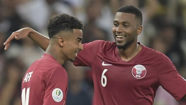 Boualem Khoukhi scored a bizarre equaliser as Qatar came from behind to draw 2-2 against Paraguay in their first game of the Copa America.