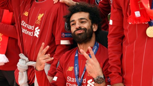 On Saturday Mohammed Salah was celebrating with his family after Liverpool beat Tottenham Hotspur in the UEFA Champions' League.