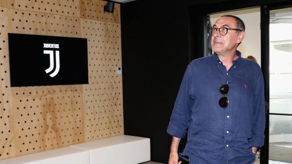 ساري في مقر يوفنتوس