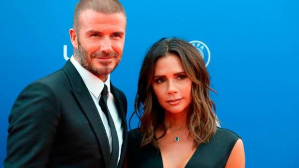 Former English football player David Beckham and his wife Victoria. (AFP/ File Photo)