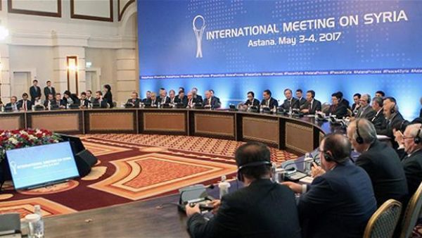Astana Talks was mainly on Syria war last year. (AFP photo)