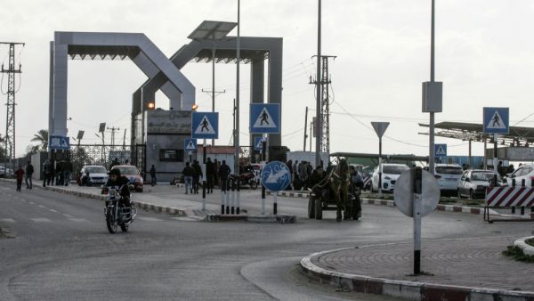 Trucks loaded with goods enter Gaza from the Kerem Shalom crossing. (Shutterstock/ File Photo)