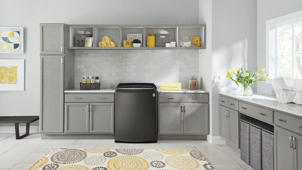 LG Top-Loader Washing Machine in kitchen 