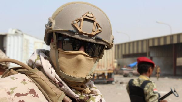 A mercenary in Yemen (AFP/FILE)