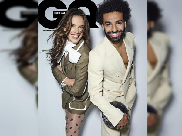 GQ’s Man of The Year 2019 Mohamed Salah With Brazilian Model Alessandra Ambrosio