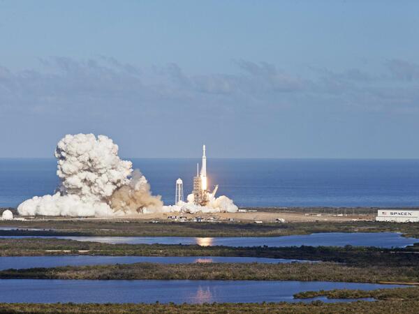 The launch of a SpaceX Falcon Heavy rocket on its demonstration flight is another sign that NASA's Kennedy Space Center in Florida is continuing to grow as the nation’s premier, multi-user spaceport. The new vehicle lifted off from NASA’s historic Launch Complex 39A at Kennedy at 3:45 p.m. EST on Feb. 6. (NASA) 