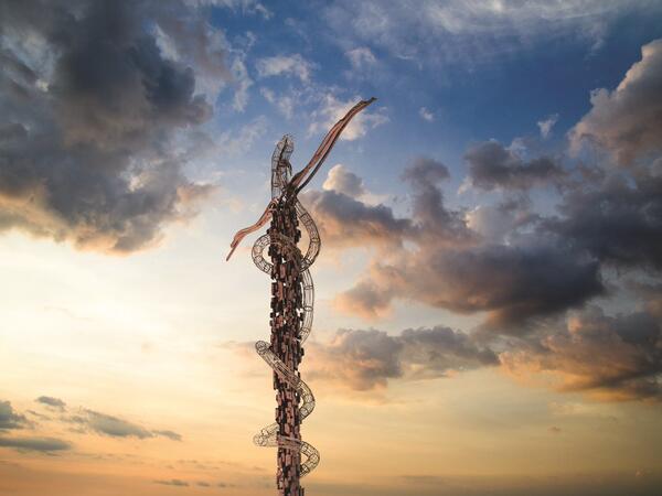 Mount Nebo is an elevated ridge in Jordan, approximately 710 metres above sea level, mentioned in the Hebrew Bible as the place where Moses was granted a view of the Promised Land (Twitter)
