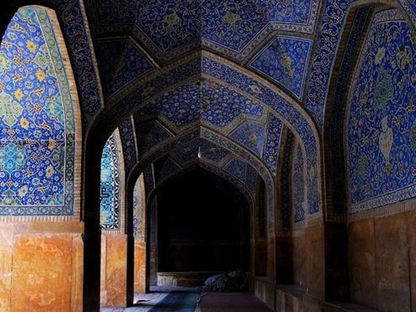 The Shah Mosque of Esfahan is one of the everlasting masterpieces of the Islamic architecture in Iran and the world (Twitter) 