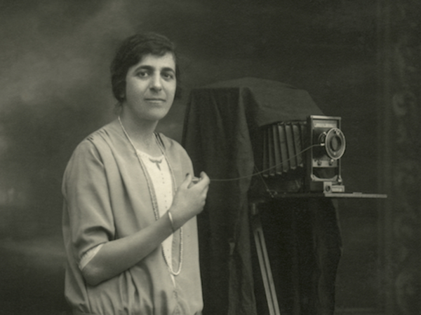 Karimeh Abbud, dubbed as the Lady photographer (Darat Al Funun)