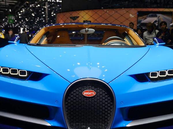 Bugatti Chiron - $ 2.7 million touted as the ‘world’s most powerful, fastest, most luxurious and most exclusive production super sports car’ by the manufacturers, it is the vision of former VW czar Ferdinand Piech, who demanded the fastest cars from Bugatti /AFP