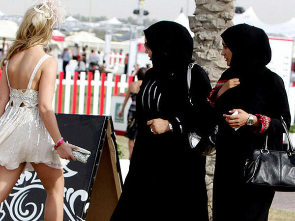 Burkas and bikinis middle east 