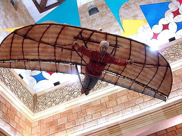 Parachute Middle East Abbas Ibn Firnas