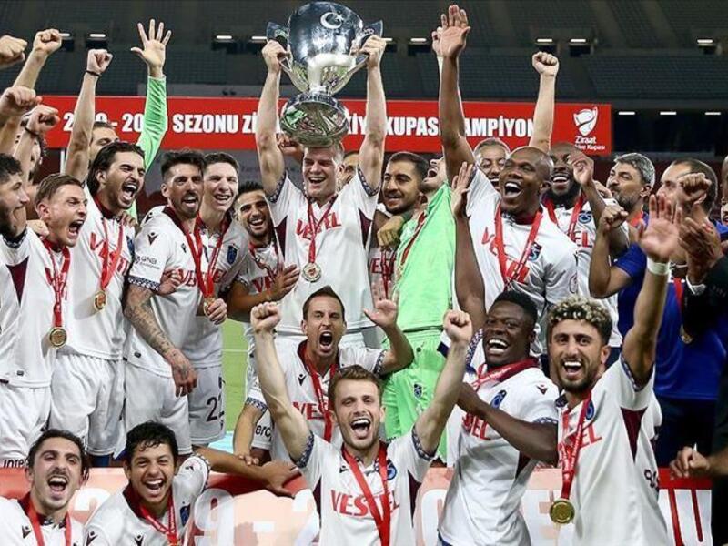 Trabzonspor beat Aytemiz Alanyaspor 2-0 in Ziraat Turkish Cup final (Photo: AA)